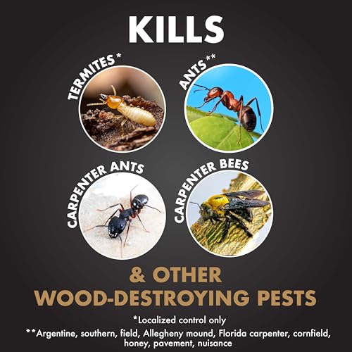 Spectracide Terminate Termite & Carpenter Ant Killer Concentrate 32 Oz - size: 32 Fl Oz (Pack of 1), style: Concentrate