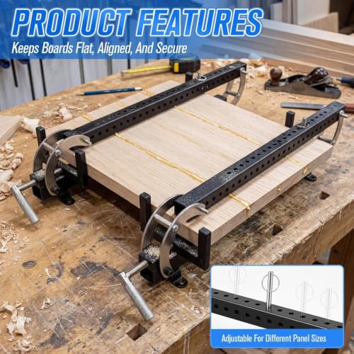 2 Pack 24 Inch Panel Bar Clamps, Fits Panels 24" width, 1/4 to 3" thickness