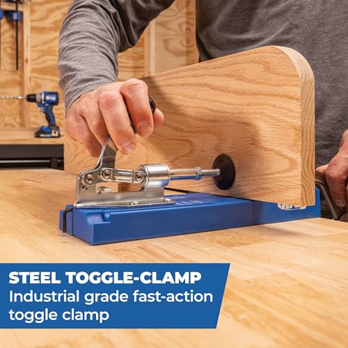 Kreg Pocket Hole Jig K4 Plus, Woodworking Jig, With Dust Collection