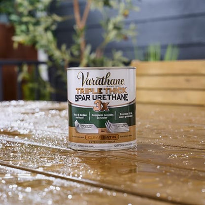 Varathane Triple Thick Satin Spar Urethane - style: Satin