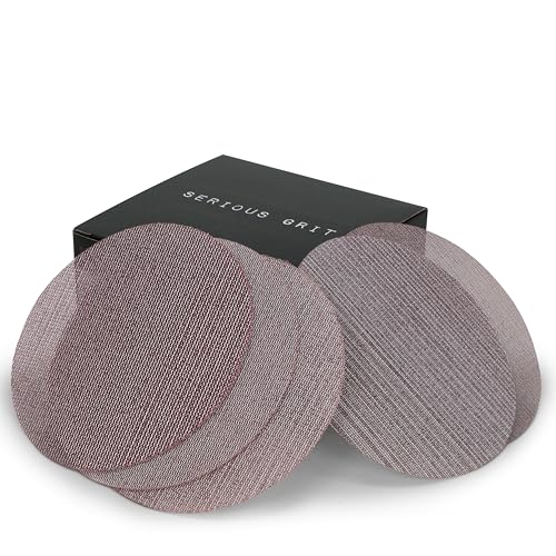 Serious Grit - 6-Inch Ceramic Mesh Discs - P80-240 Assortment - 50 Pack - style: Mixed Grit