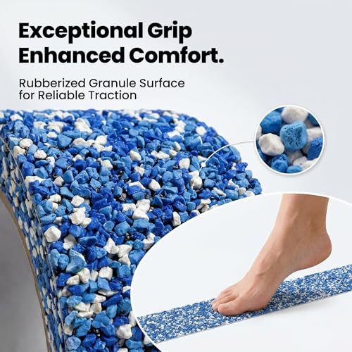 LifeGrip Rubber Anti Slip Tape, 2" x15' Waterproof Grip Tape for Pool, Blue - color: Blue, size: 2" X 15'