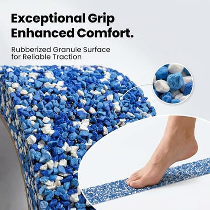 LifeGrip Rubber Anti Slip Tape, 2" x15' Waterproof Grip Tape for Pool, Blue - color: Blue, size: 2" X 15'