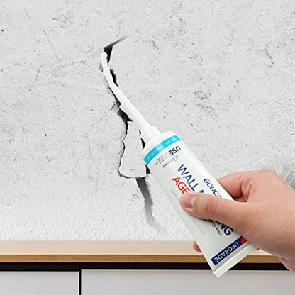 Drywall Repair Kit, 2-Pack Wall Mending Agent, Wall Spackle with Tools - style: 2Pack