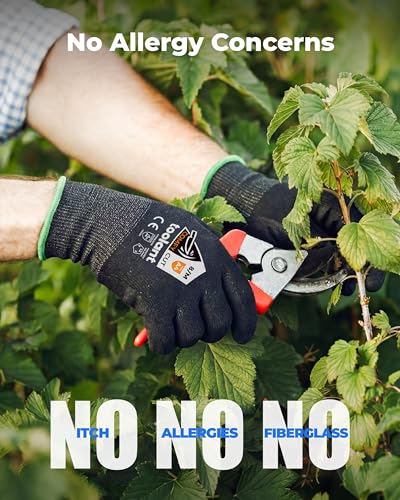 toolant ComfyCut A4 Cut Resistant Work Gloves, 1 Pair, Dark Gray, Large - size: Large