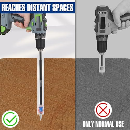 WORKPRO 12" Drill Bit Extension - size: 12''