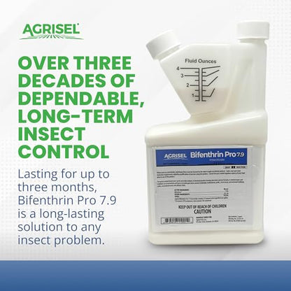 Agrisel Bifenthrin Pro 7.9 Insecticide, Insect Control - size: 32 Ounces