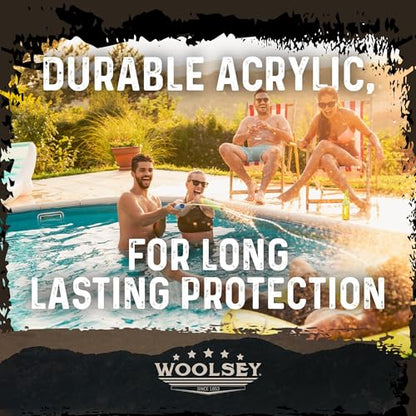 WOOLSEY Non-Slip Concrete Coating, Silver Creek, 1 Gallon - color: Silver Creek