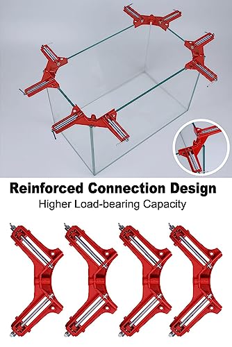 4Pcs 90 Degree Right Angle Clamp Aluminium Alloy Corner Clamps
