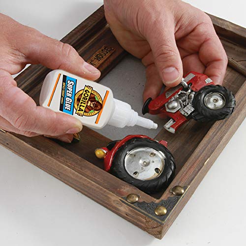 Gorilla Super Glue, All Purpose and Fast Setting, Clear, 20 g - size: 20g