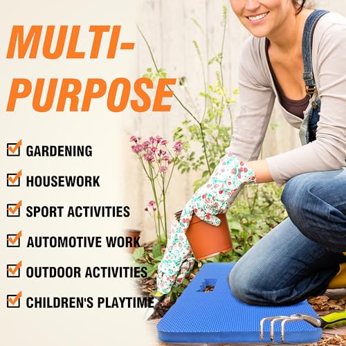 Gardzen 3-Pack Garden Kneeling Pad - size: 18" x 11" x 1" - 3 Pack