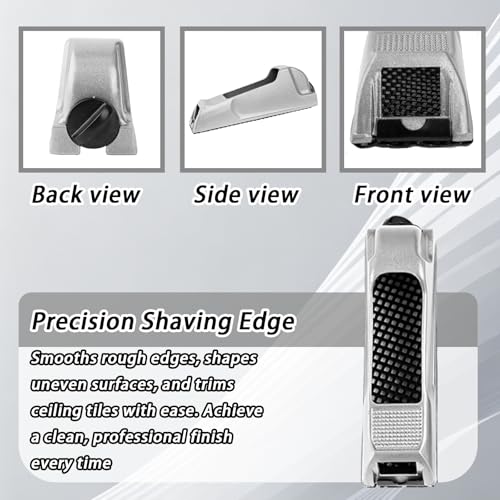 Drywall Rasp Tool Kit with Replaceable Rasp Blade