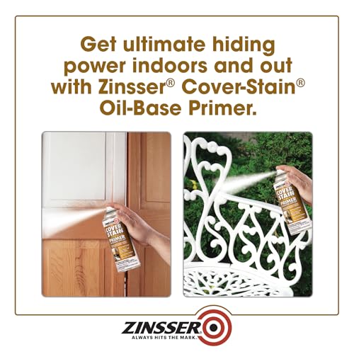 16 oz Zinsser 03609 White Zinsser, Cover-Stain Oil-Based Stain Blocker