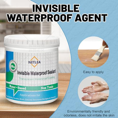 Invisible Waterproof Coating 35oz – Polyurethane for Roofs & Walls