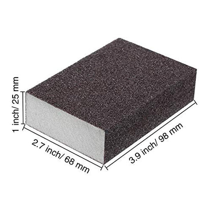 EBOOT 8 Pack Sanding Sponge Medium Grit, Washable Reusable Blocks