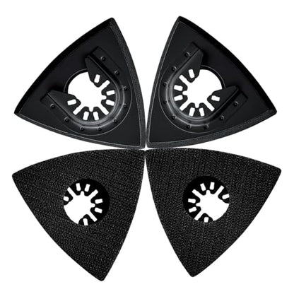 Triangle and Finger Pads (4-Pack Triangle Sanding Pads) - size: 4-Pack Triangle Sanding Pads
