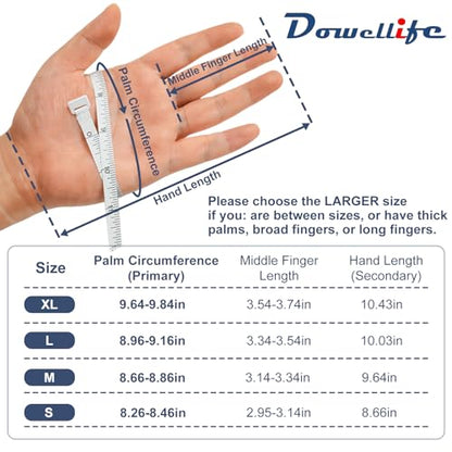 Dowellife Cut Resistant Gloves A9 Maximum Protection - Food Grade Kitchen & Chef Gloves for Food Prep, Knife Cutting, Mandoline Slicing, Butcher, Oyster Shucking, Fish Handling (Small) - color: Grey, size: Small (Pack of 1)