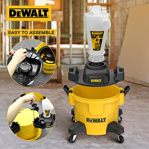 DEWALT 6 Gallon Dust Separator for Wet/Dry Shop Vacuums,DXVCS002
