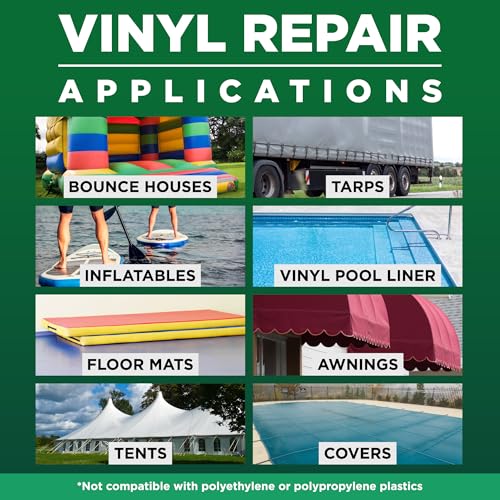 HH-66 Vinyl Cement 16 oz - Waterproof PVC & Vinyl Glue for Pools, Tarps - size: 16 fl oz