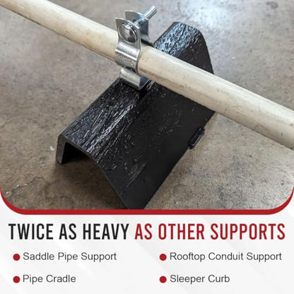 roof top Pipe Support CTL 4 Pack | 6" Pre-Cut (41924)