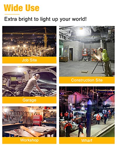 LED Temporary Work Light 150W 19500LM 5000K Construction Light - color: 150W