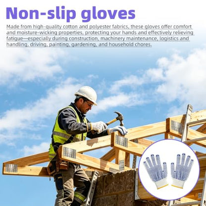 20 Pcs Pronged Truss Mending Plates Sat with Work Gloves