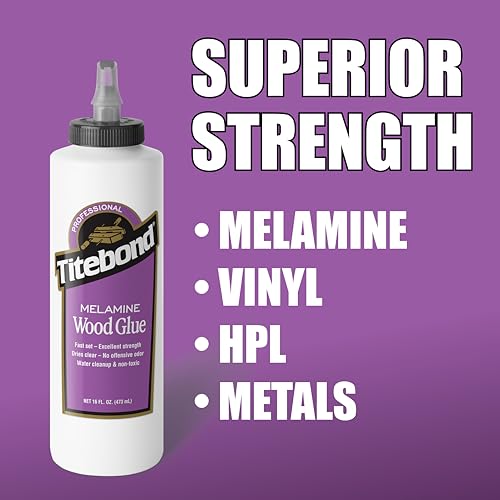 4016 Titebond Glue, Melamine, 1 Gal, White - size: 1 Gal.