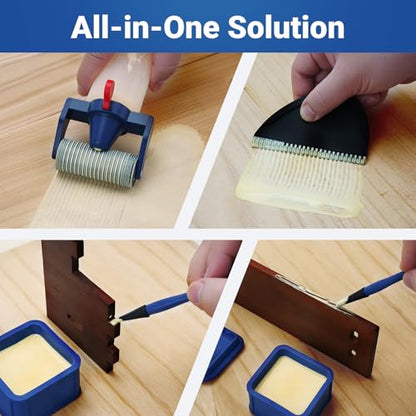 10PCS Wood Glue Roller Applicator Set for Woodworking