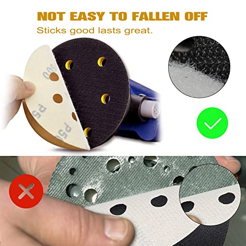 100PCS 5 Inch Sanding Discs 60 Grit Random Orbit Sander Sandpaper - style: Advanced Aluminum Oxide