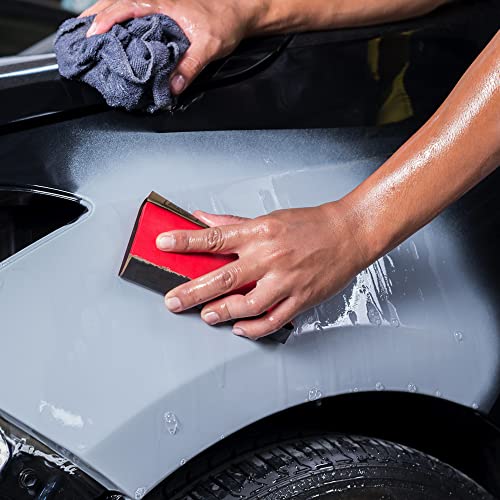 Fandeli | Waterproof Sandpaper | 1500 Grit | 25 Sheets 9'' x 11'' | For Car Polishing, Wooden Furniture Sanding and Metal Sanding | Water Resistant - style: 1500 Grit