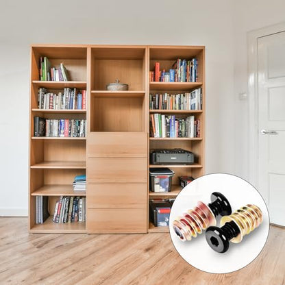 M6-1.0 (30 Sets) Furniture Bolts and Nuts Assortment Kit, M6 x 25mm Furniture Screws and M6 x 15mm Threaded Insert Nuts with Allen Wrenches, Screw-in Nuts for Wood Furniture Assembly Connector - size: M6 x 25mm