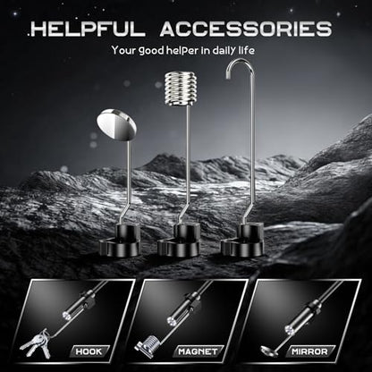 Borescope Camera with Light, 4.3" 1080P IP67 Waterproof Handheld Endoscope - size: 4.3''