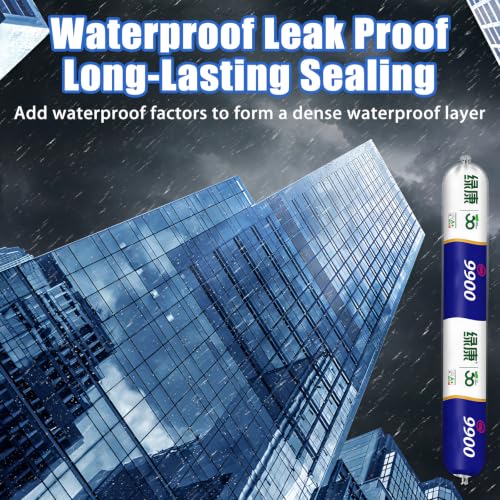 9900 Sealant Waterproof, Silicone Waterproof Sealant 9900 (White,3Pcs) - color: White, size: 3Pcs
