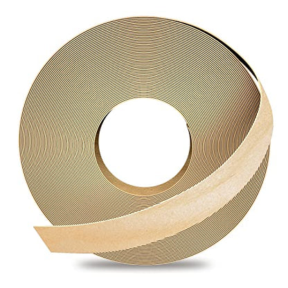 GSCIT Club Birch Edge Banding, 5/8 inch x 250ft roll of Veneer Plywood Edge Banding Preglued Flexible, Wood Tape Banding for Cabinet Repair - color: Birch, size: 5/8"x 250ft
