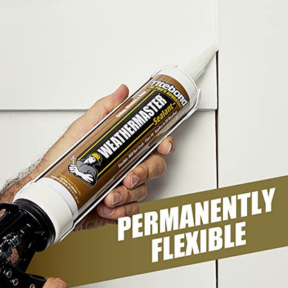 Titebond WeatherMaster Sealant Polymer Caulk, Gray – 46791, 9.5 Oz.