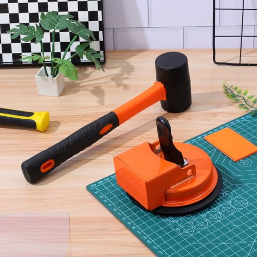 Baluue Floor Gap Fixer Tool With Rubber Mallet & 5 Reusable Pads