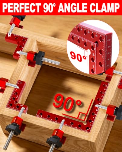 12 Pack Corner Clamps for Woodworking 90 Degree Corner Clamp with Box.