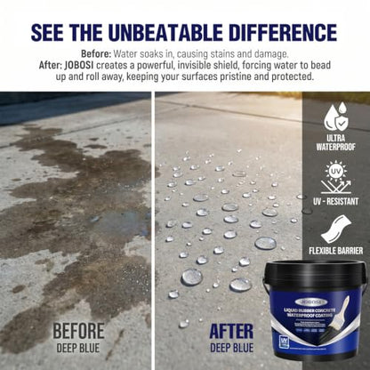 RV Waterproof sealant ， 1 Gal （Transparent） Roof Coating - color: Transparent, size: 1 Gallon