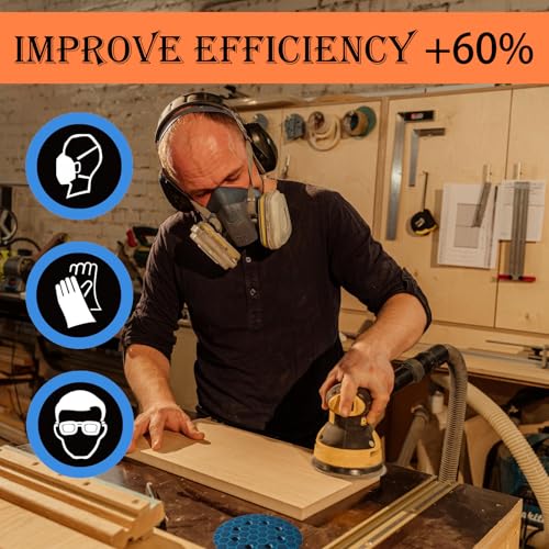 4 Pack Triangle Sanding Pads - Hook & Loop Interface with 5 Holes - EVA Foam - Compatible with Mouse Sander & Detailed Surfaces - size: Triangle | 5 Holes