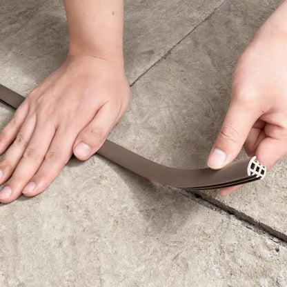 Flexible EPDM Rubber Strip (100 ft Long x 3/4 inch Wide) - Concrete Crack Repair & Replacement, Weather & Aging Resistant Expansion Joint Filler for Driveways, Sidewalks - size: 3/4 Inch, 100 Ft