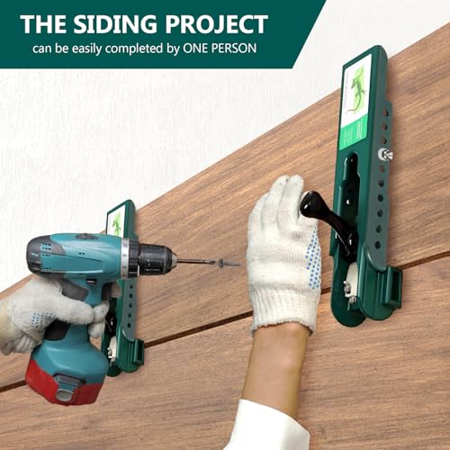 Siding Installation Tools Compatible with 7/16 inch Fiber Cement siding, Siding Tools Lap Siding Gauge with Adjustable Reveals(4-8 inch), 2 Pack