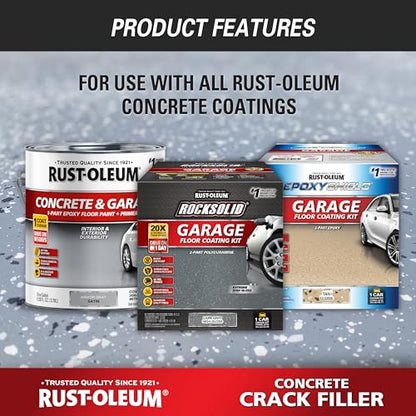 Rust-Oleum Gray Concrete Crack Filler