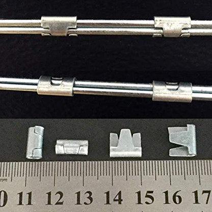 300Pcs Wire Cage Clips With Tool Hog Ring Plier for Animals Cage