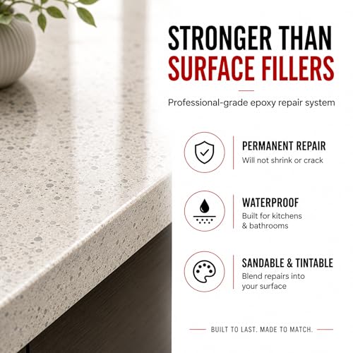 II29 20 oz. Stone Kit - Installs Slabs, Chips, Cracks. Rebuild Lost Stone - size: 20 oz