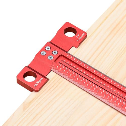 Precision Woodworking T Square 36inch, Reference Square for Layout & Setup - style: 36 inch