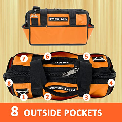 Magnetic wristband 13 inch tool bag set gifts for men for holding screws and hand tools power tools storage woodworking electrician construction