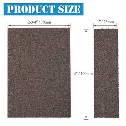16Pcs 220 Grit Sanding Blocks, Jamiikury Sanding Sponge Washable and Reusable, Wet Dry Sandpaper Sponge for Wood Metal FurniturePaint and Drywall - size: 220 Grits