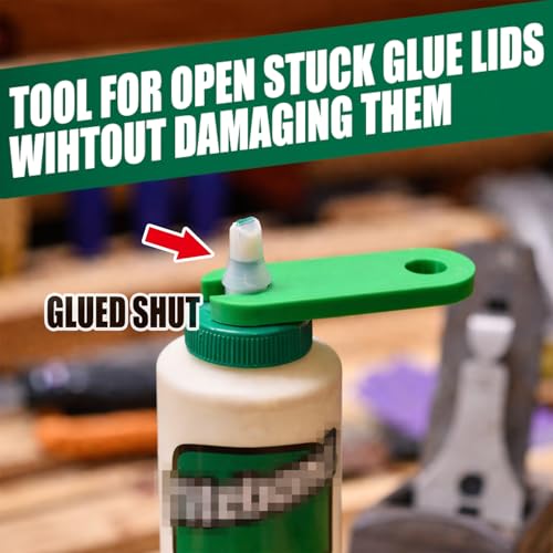 2 Pack Wood Glue Opener for Titebond 3 Wood Glue Designed to Open Glued-Shut Caps - color: Black & Black