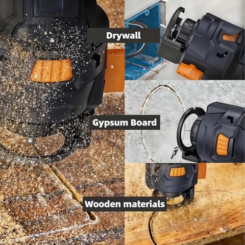 50 Pieces Drywall Cutting Tools 1/8 Inch Guide Point Cutting Bits,HSS65 Drill Bits, Cutting Drywall, Used for with Spiral Saw and Power Tools