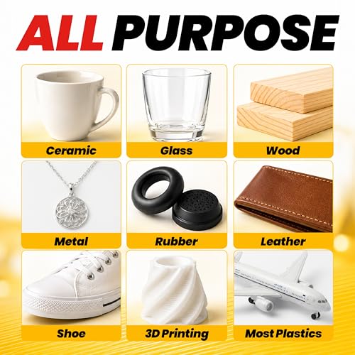 Thick Super Glue 60g(2.12 oz) Gap Filling CA Glue for Wood Ceramic Plastic - size: 2oz, style: Thick
